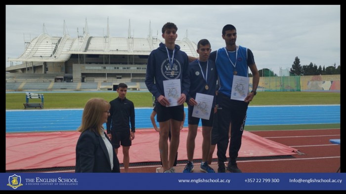 Outstanding Performance by The English School Athletes in the Senior Boys and Girls Nicosia Athletic